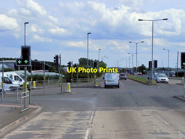 Photo 6"x4" Traffic Lights, Southwell Road West Forest Town c2014