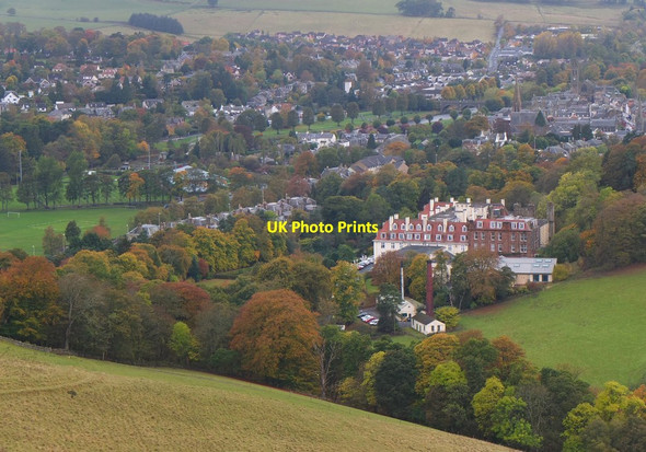 Photo 6"x4" Peebles Hydro from Glentress Forest Peebles\/NT2540 c2014
