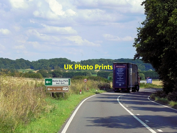 Photo 6"x4" A617 Eastbound Bilsthorpe Moor c2014