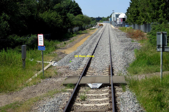 Photo 6"x4" A footpath crosses the line in Bicester Bicester c2014