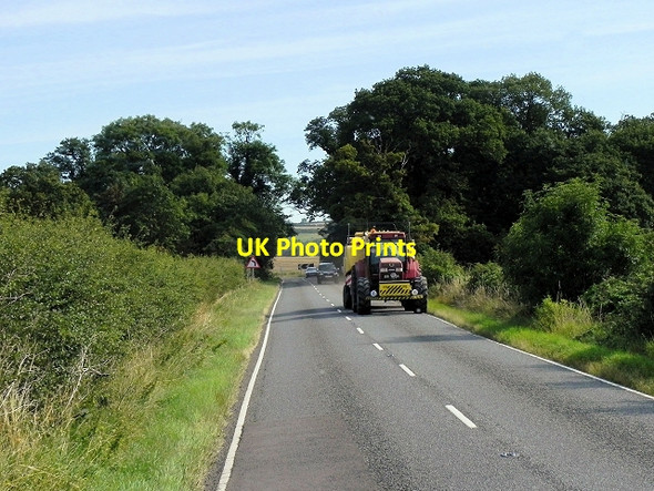 Photo 6"x4" A607, Lincoln Road near Pasture Plantation Honington\/SK9443 c2014
