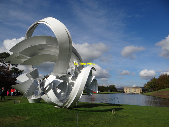 Photo 6"x4" Sothebys at Chatsworth Edensor c2014