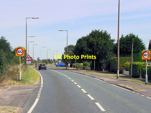 Photo 6"x4" Waddington, Grantham Road (A607) Waddington\/SK9864 c2014