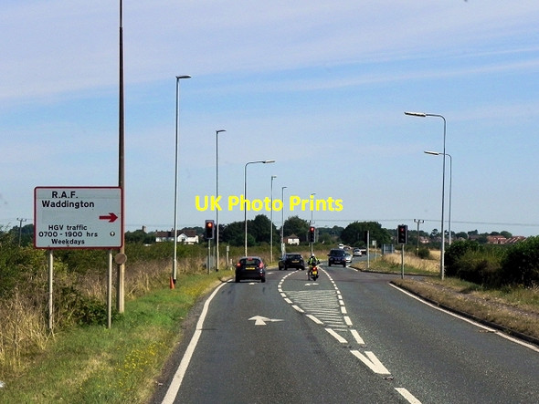 Photo 6"x4" Grantham Road, North of Waddington Waddington\/SK9864 c2014