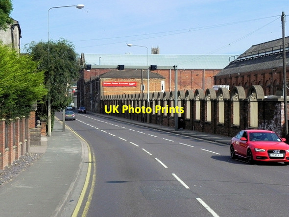 Photo 6"x4" Lincoln, Canwick Road Lincoln c2014