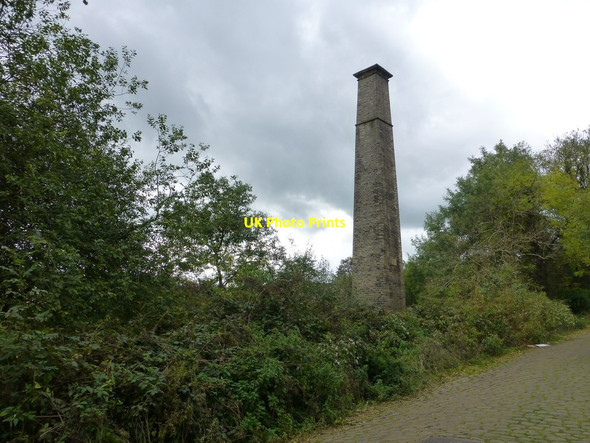 Photo 6"x4" Old mill chimney beside Meal Street at New Mills New Mills\/SJ9985 c2014