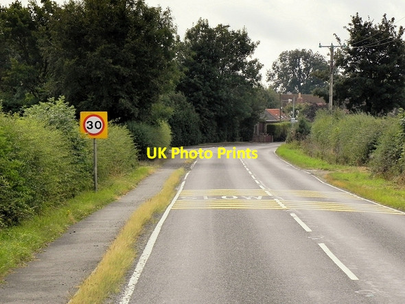 Photo 6"x4" Grantham Road, Old Somerby Cold Harbour\/SK9534 c2014