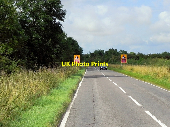 Photo 6"x4" Stamford Road (A6121) Carlby c2014