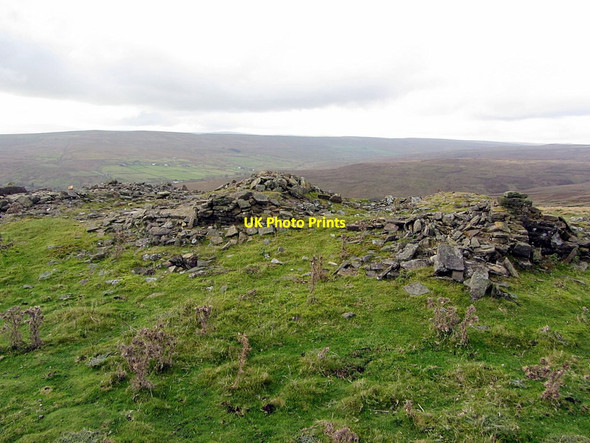 Photo 6"x4" Remains of Boltslaw Cottages Rookhope c2014