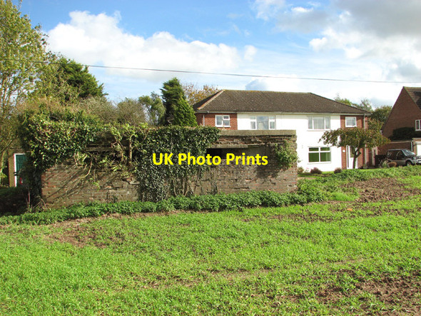 Photo 6"x4" Pillbox beside Fritton Lane Fritton\/TG4018 c2014