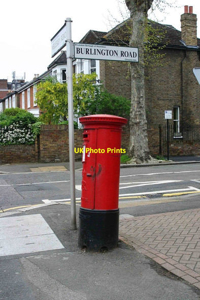 Photo 6"x4" George V postbox, Wellesley Road, Chiswick, London Chiswick c2012