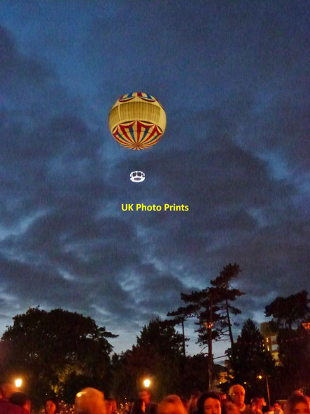 Photo 6"x4" The Bournemouth tethered Balloon Bournemouth c2014