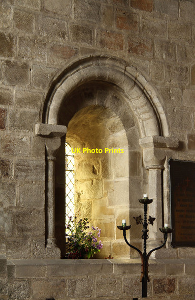 Photo 6"x4" St Peter, Coton - Window Coton\/TL4058 c2014