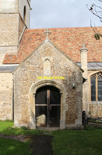 Photo 6"x4" St Peter, Coton - Porch Coton\/TL4058 c2014
