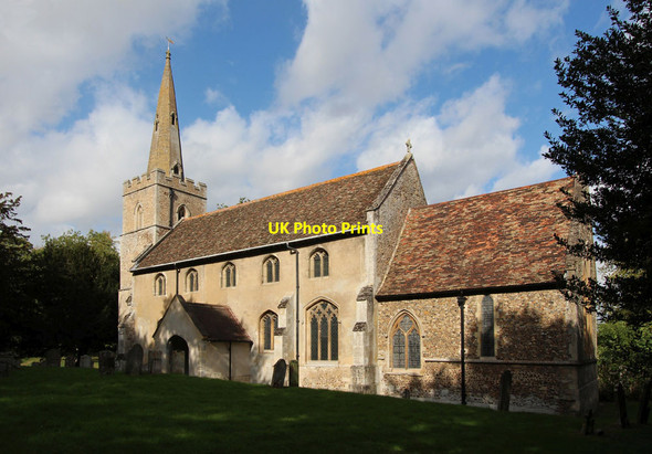 Photo 6"x4" St Mary Magdalene, Madingley Madingley c2014