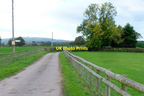 Photo 6"x4" Farm track to Grove farm Oridge Street c2014