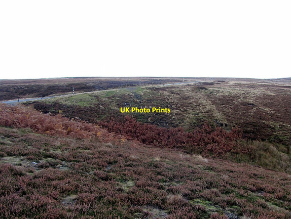 Photo 6"x4" Road at Stogel Cleugh Rookhope c2014