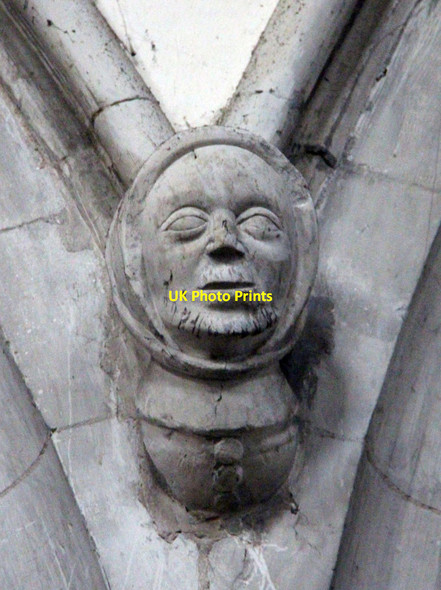 Photo 6"x4" All Saints, Cottenham - Corbel Cottenham c2014