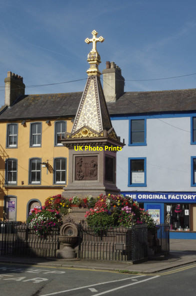 Photo 6"x4" George Moore Memorial Fountain, Wigton Wigton c2014