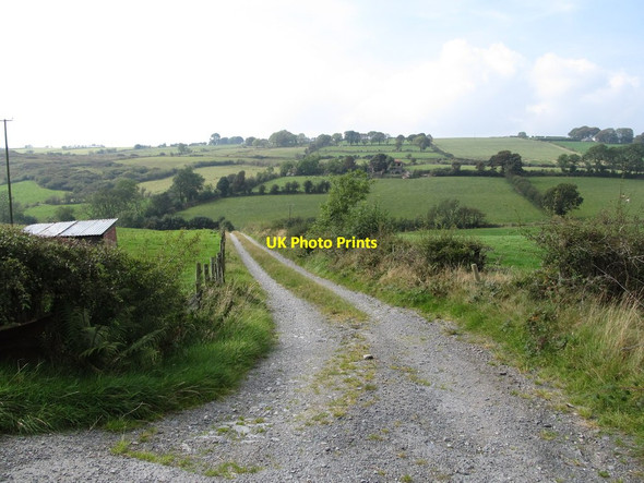 Photo 6"x4" Field access lane leading west from Shaughan Road, Belleek Belleek\/H9827 c2014