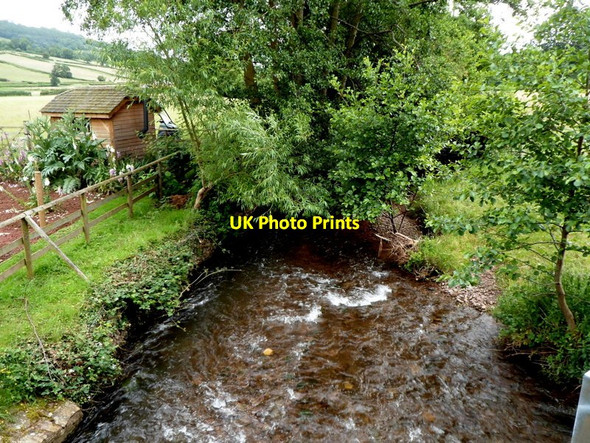 Photo 6"x4" White water in Rhiangoll south of Tretower Tretower c2012