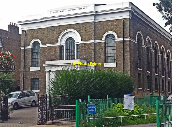 Photo 6"x4" Tottenham Baptist Church, 699 High Road, Tottenham, London Tottenham c2013
