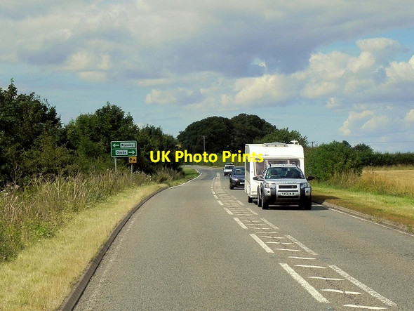 Photo 6"x4" Westbound A52 Braceby c2014