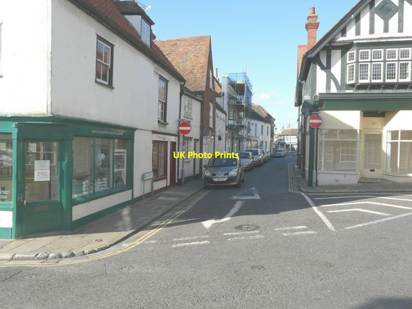 Photo 6"x4" Looking west-northwest along King Street Sandwich c2014