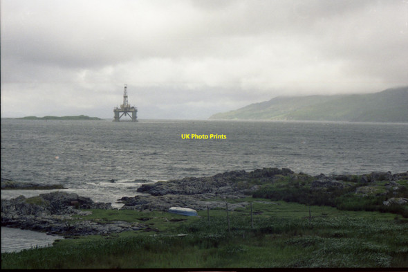 Photo 6"x4" Loch Kishorn coastline Ardarroch c1986