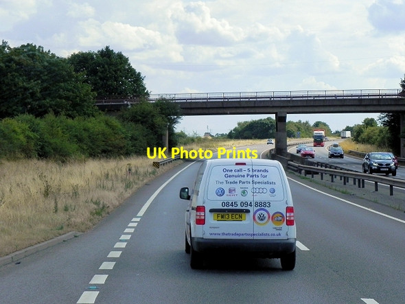 Photo 6"x4" Barnby Road Bridge, Southbound A1 Hollie c2014