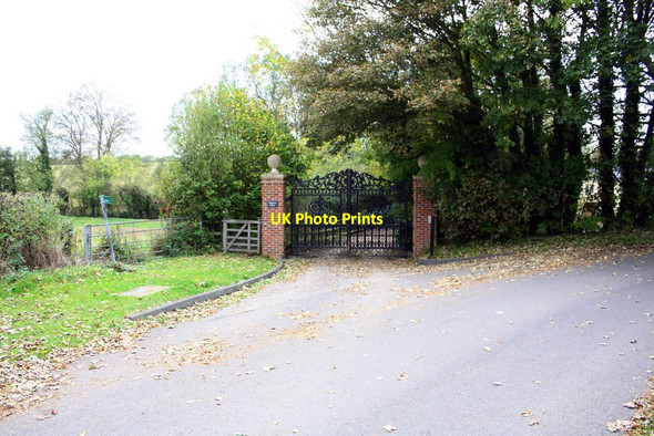Photo 6"x4" Footpath and house entrance from minor road Woodstock\/SP4416 c2014