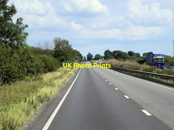 Photo 6"x4" Southbound A1, Foston Bypass Foston\/SK8542 c2014
