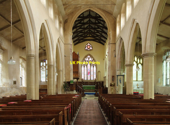 Photo 6"x4" Holy Innocents, Foulsham - East end Bexfield c2014