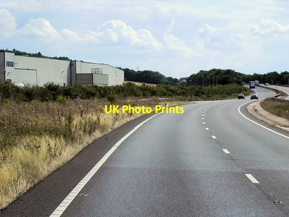 Photo 6"x4" Southbound A1, Gonerby Moor Great Gonerby c2014
