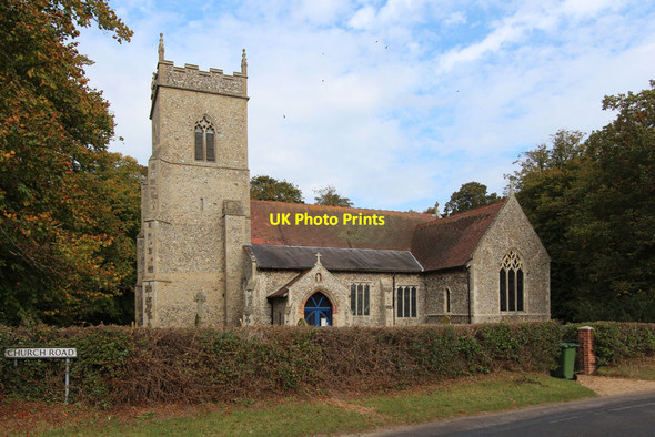 Photo 6"x4" St Swithun, Bintree Bintree c2014 P1