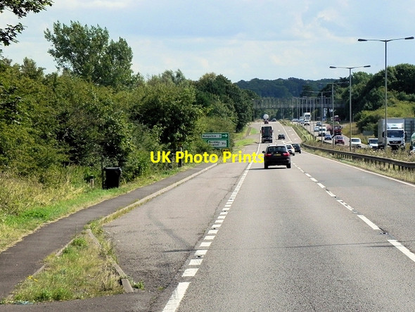 Photo 6"x4" A1 (Great North Road), Layby near Great Ponton Great Ponton c2014