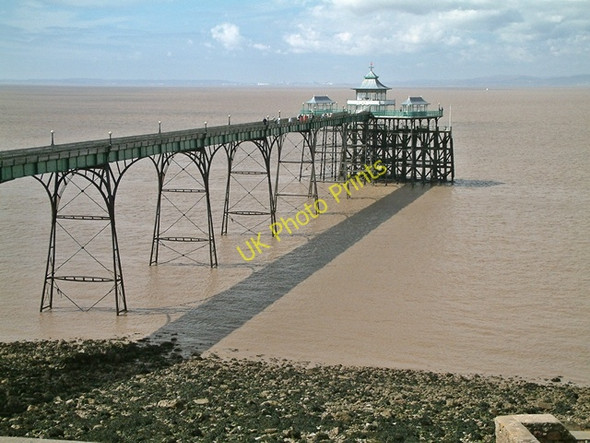 Photo 6"x4" Clevedon Pier Clevedon c2006