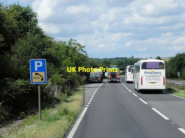 Photo 6"x4" Layby on the A1 near Great Casterton Stamford\/TF0207 c2014