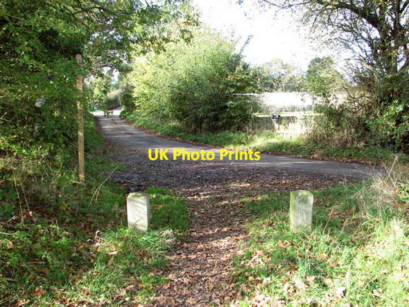 Photo 6"x4" Green Lane meets Windy Lane Saxlingham Nethergate c2014