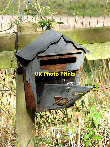 Photo 6"x4" Disused letterbox Saxlingham Nethergate c2014