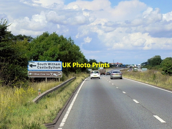 Photo 6"x4" Northbound A1 near South Witham South Witham c2014