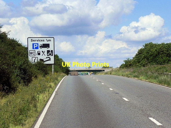 Photo 6"x4" Northbound A1 Colsterworth c2014