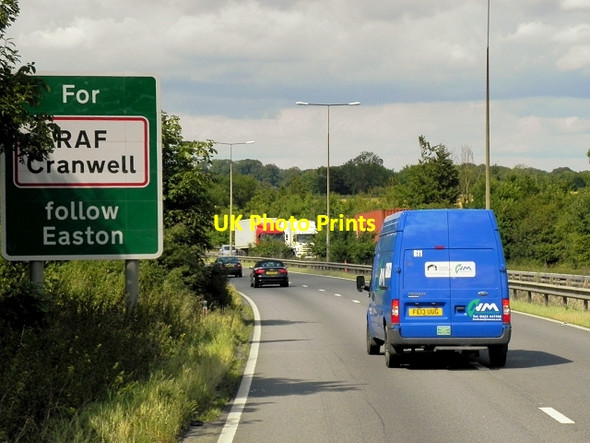 Photo 6"x4" Northbound A1 Colsterworth c2014
