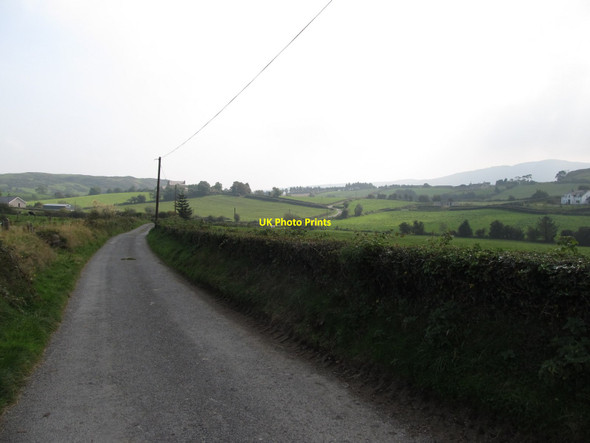 Photo 6"x4" View ESE along Crooked Road from the hamlet of Annacloghmullin Belleek\/H9827 c2014