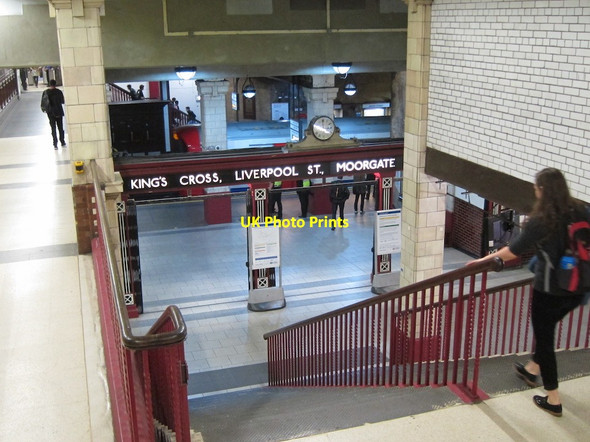 Photo 6"x4" Baker Street underground station Marylebone\/TQ2881 c2014