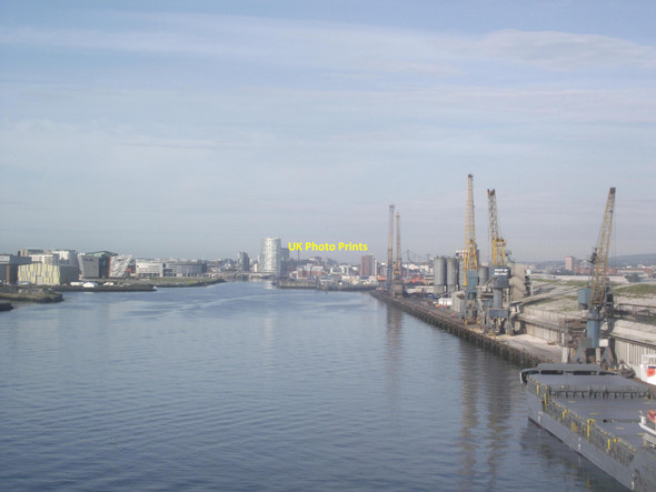 Photo 6"x4" Victoria Channel Belfast c2014