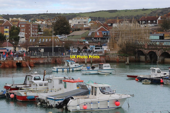 Photo 6"x4" Folkestone Harbour Folkestone c2014
