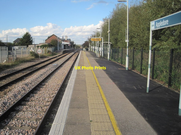 Photo 6"x4" Appledore railway station, Kent Snargate c2014
