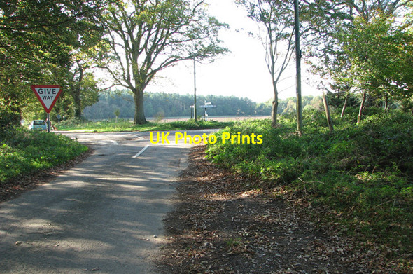 Photo 6"x4" View towards the B1145 road Rougham\/TF8320 c2014
