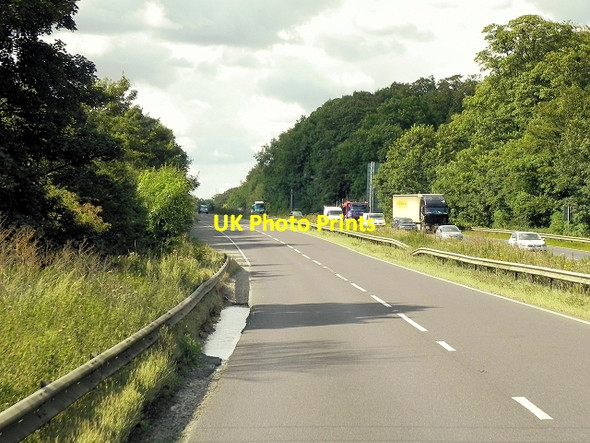 Photo 6"x4" Northbound A1, Woolsthorpe -by-Colsterworth Colsterworth c2014